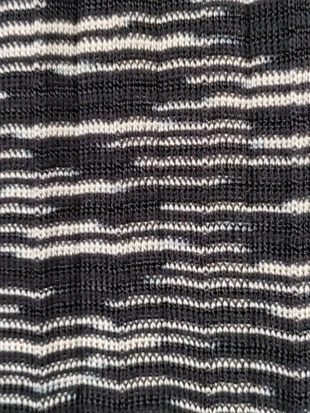 Black and white pleated elastic waist skirt 40 US 4 - Picture 4 of 6